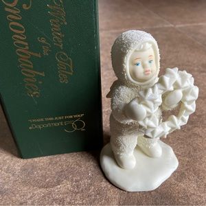 Department 56 - 'I Made This Just for You' Retired Snowbabie